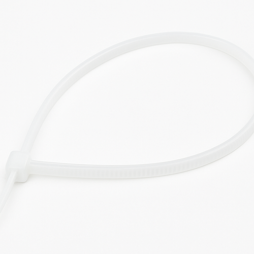 Fascetta A Strappo Per Cablaggio Mm 2,5 X 200 Pz 100 - Bianco - Made In Italy