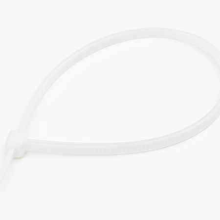 Fascetta A Strappo Per Cablaggio Mm 3,5 X 200 - Bianco - Uniko