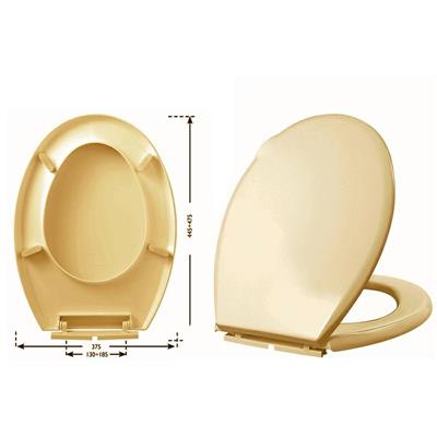 Sedile Termoplastico K2 Universale Champagne Coprivaso Copriwater Cr