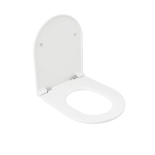 Sedile Wc Soft Close Infinity Per Sospeso Bianco Lucido Coprivaso Copriwater Nymo