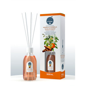 Diffusore Officina Dei Fiori 500Ml Arancia E Cann- 6,0 Pz