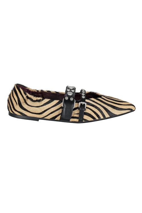 ASH Ash - Ballerine - 460953 - Beige/Nero da donna