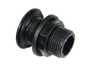 Attacco Per Cassoni M Dritto In Polipropilene- - 1/2 - 20 Pezzi Bucchi