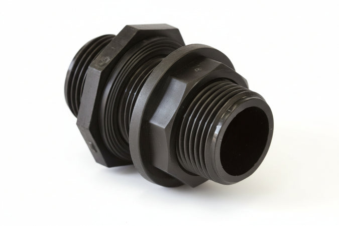 Attacco Per Cassoni Mm Dritto In Polipropilene- - 1/2 - 20 Pezzi Bucchi