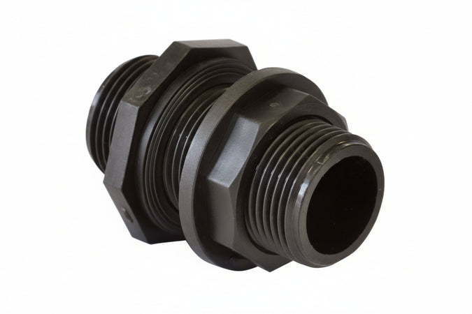 Attacco Per Cassoni Mm Dritto In Polipropilene- - 11/4 - 10 Pezzi Bucchi