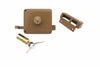 Serratura Portoncino Catenaccio+Scrocco Doppio Cilindro Fisso 2 Mand.- - Mm.50 Dx (P2050100) - 1 Pezzi Facchinetti