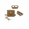 Serratura Portoncino Catenaccio+Scrocco Doppio Cilindro Fisso 2 Mand.- - Mm.70 Dx (P2070100) - 1 Pezzi Facchinetti