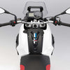 Paraserbatoio Adesivo Resina 3D Carbonio compatibile con Moto Bmw F650 Gs F650gs