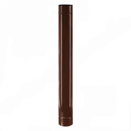 Tubo Smaltato Per Stufe Cm 100 Ø 12 Marrone Europrofil