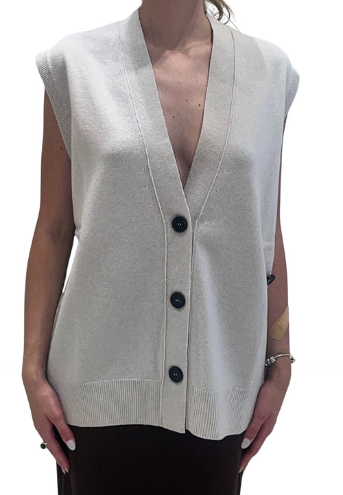 PDR GILET Donna 3 bottoni da donna