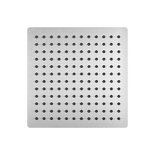 Soffione Doccia Quadro Ultra Slim Acciaio Inox- Cm 25X25- Dh- Pezzi 1