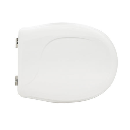 Sedile Wc Per Pontegiulio Vaso Disabili Rossari Piccolo- Bianco - Cerniere A Passanti- Cw- Pezzi 1