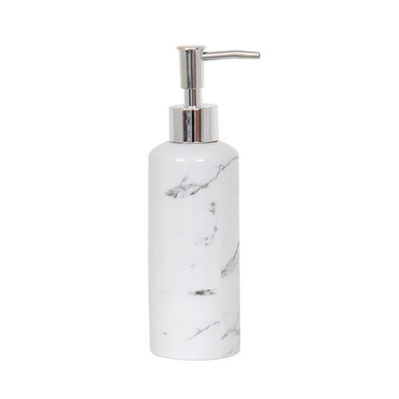 Dispenser Sapone In Ceramica Toscana- Bianco- Spire- Pezzi 1