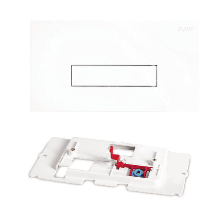 Kit Placca Eco 330X180- Bianco- Pucci- Pezzi 1