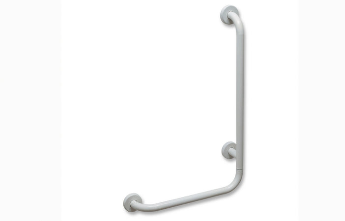 Corrimano Angolare Con Montante A Destra- Cm. 35 X 65 Dx Acciaio Inox- Dh- Pezzi 1