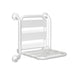 Sedile Ribaltabile Con Schienale- Bianco- Dh- Pezzi 1