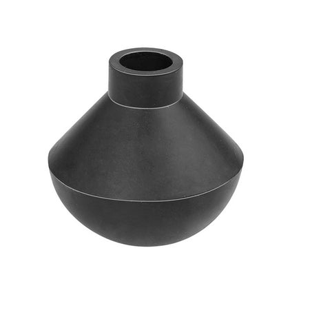 Sfera In Gomma Nr Nera D. 63- D. Est. 63 Mm H.62 Pass. 17,5- G.M.P- Pezzi 1