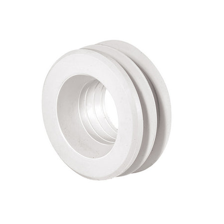 Morsetto In Gomma Nr Bianca Per Wc D. 55Mm- Diam. Int. Mm. 26- G.M.P- Pezzi 1