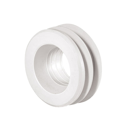 Morsetto In Gomma Nr Bianca Per Wc D. 55Mm- Diam. Int. Mm. 26- G.M.P- Pezzi 1