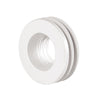 Morsetto In Gomma Nr Bianca Per Wc D. 60 Mm- Diam. Int. Mm. 26- G.M.P- Pezzi 1