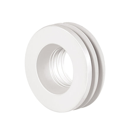 Morsetto In Gomma Nr Bianca Per Wc D. 60 Mm- Diam. Int. Mm. 26- G.M.P- Pezzi 1