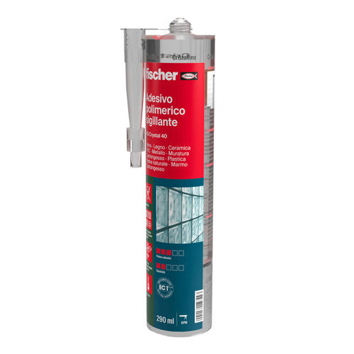 Adesivo Sigillante Kd Crystal- 290 Ml- Fisch- Pezzi 1