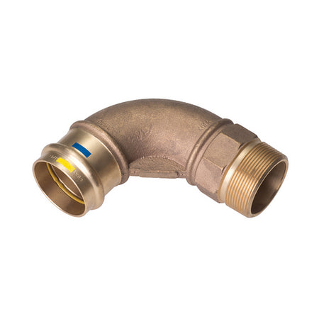 Curva A 90Â° F/Filetto M A Pressare Acqua/Gas B One- Diam. 18 X 1/2- Ibp- Pezzi 1