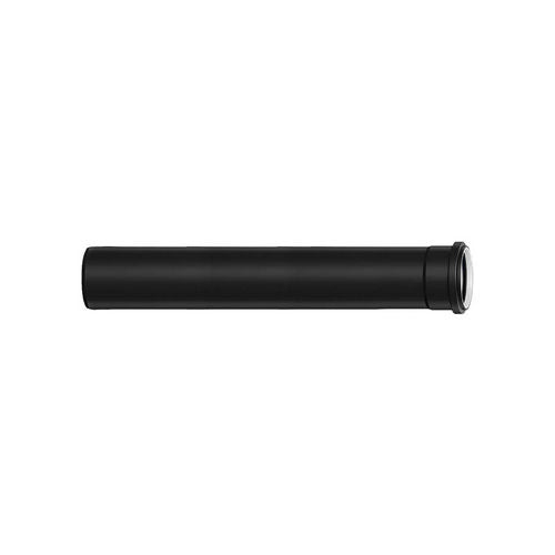 Tubo 1 Bicchiere Ppr Black Ultra Silent- Dn 125 1000- Bampi- Pezzi 1