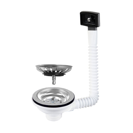 Piletta Lavello Cestello Asportabile Con Troppo Pieno- 11/2 D.115 Ctp Tondo- Ghidi- Pezzi 1