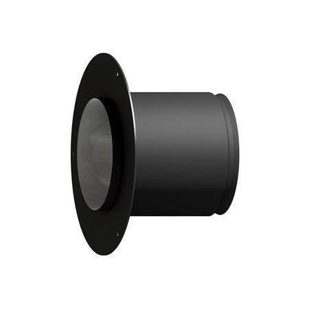 Rosone A Muro Con Elemento Dritto L. 125Mm Mf- Diam. 180 / Rosone D.280- Dk- Pezzi 1