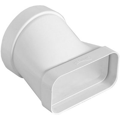 Giunto Orizzontale Per Passaggio Da Tubo Tondo A Rettangolare- D. 150 / 220X90 Mm- First- Pezzi 1