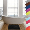 Tappeto Bagno In Microfibra Schiuma- Nero Cm 50X80- Spire- Pezzi 1