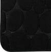 Tappeto Bagno In Microfibra Schiuma- Nero Cm 50X80- Spire- Pezzi 1