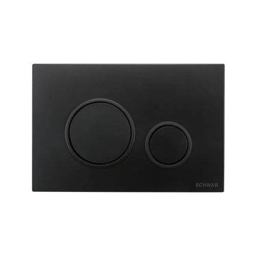 Placca Doppio Scarico Vela Nero Fluidmaster