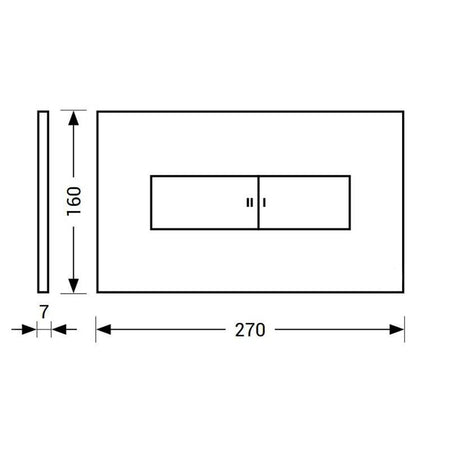 Placca Per Cassetta Ad Incasso Idea Magnetica Cromo Its Todini