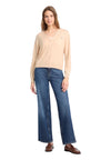 GUESS JEANS Cardigan mini logo triangolo Donna Guess Jeans da donna