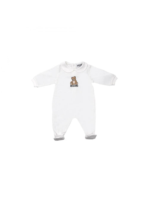 moschino Tutina Bambino unisex Moschino MUT04I_LCA40_BIANCO da bambino