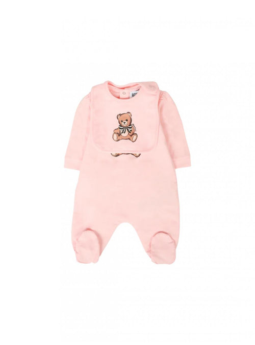 moschino Completo Bambina Moschino MDY01A_ROSA da bambino