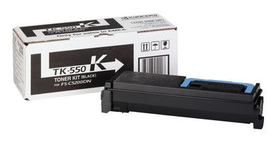 KYOCERA TK-550K Toner Nero per FS-C5200DN durata 7.000 pagine in formato A4 (ISO/EC 19798)
