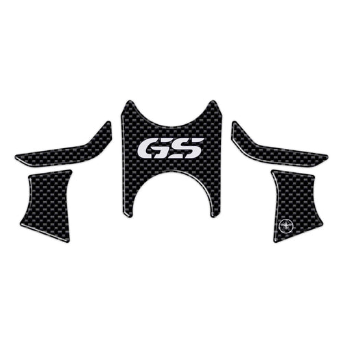 PROTEZIONE 3D gel PIASTRA FORCELLA compatibile per MOTO BMW GS R1200 2008-2012