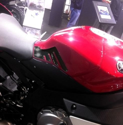 PROTEZIONI LATERALI SERBATOIO Sticker 3D compatibili MOTO YAMAHA YZF R1 dal 2015