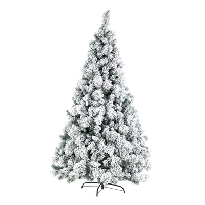 Albero di natale innevato Cermis in PP Effetto Aghi di Pino