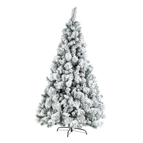 Albero di natale innevato Cermis in PP Effetto Aghi di Pino