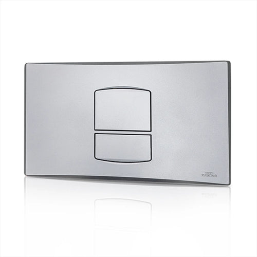 Placca Modello Itaka Duo Cromo Satinata Kariba