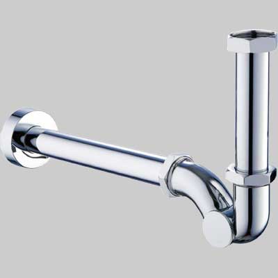 Sifone A Esse In Abs Cromato Isp.Laterale 1 X 26 - 275 Mm - 1 Pezzi - Idroweb