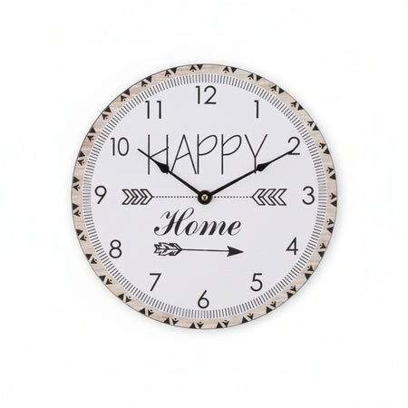 Orologio Muro Happy Home- - Ø Cm.30 - 1 Pezzi Xtra