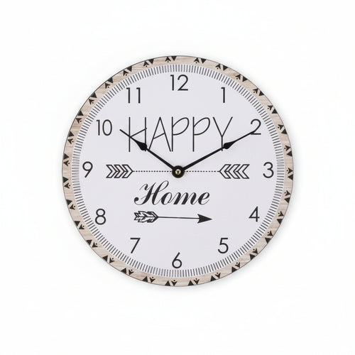 Orologio Muro Happy Home- - Ø Cm.30 - 1 Pezzi Xtra