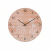 Orologio Muro Fiori E Legno- - Ø Cm.30 - 1 Pezzi Xtra