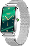 Smartwatch New York Silver Battito Cardiaco Ossigeno nel Sangue calorie sport