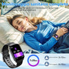 Smartwatch Uomo Donna, 1.95 Schermo Curvo Orologio Chiamate 110 Modalità IP68